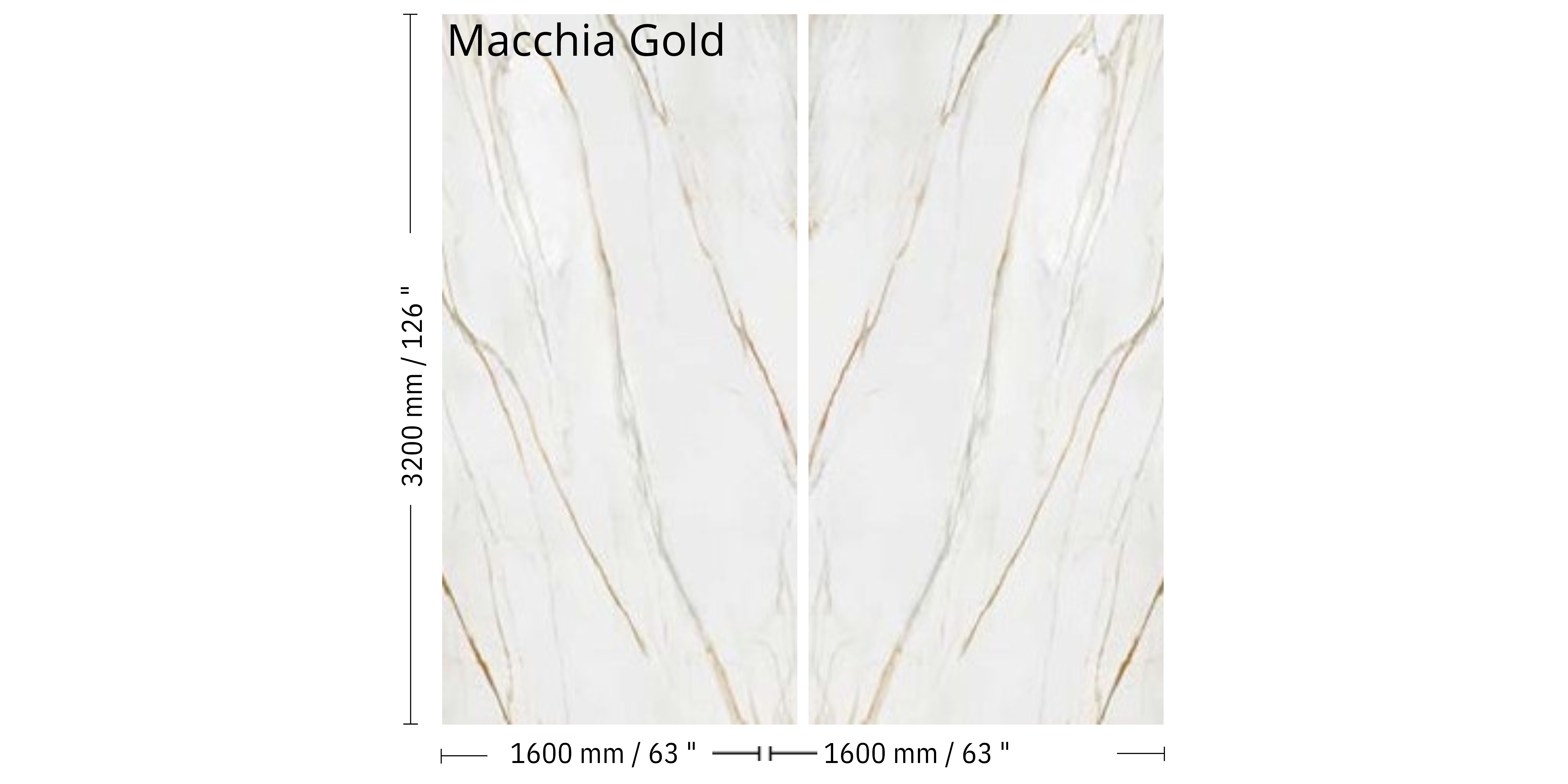 Macchia Gold - zrkadlenie