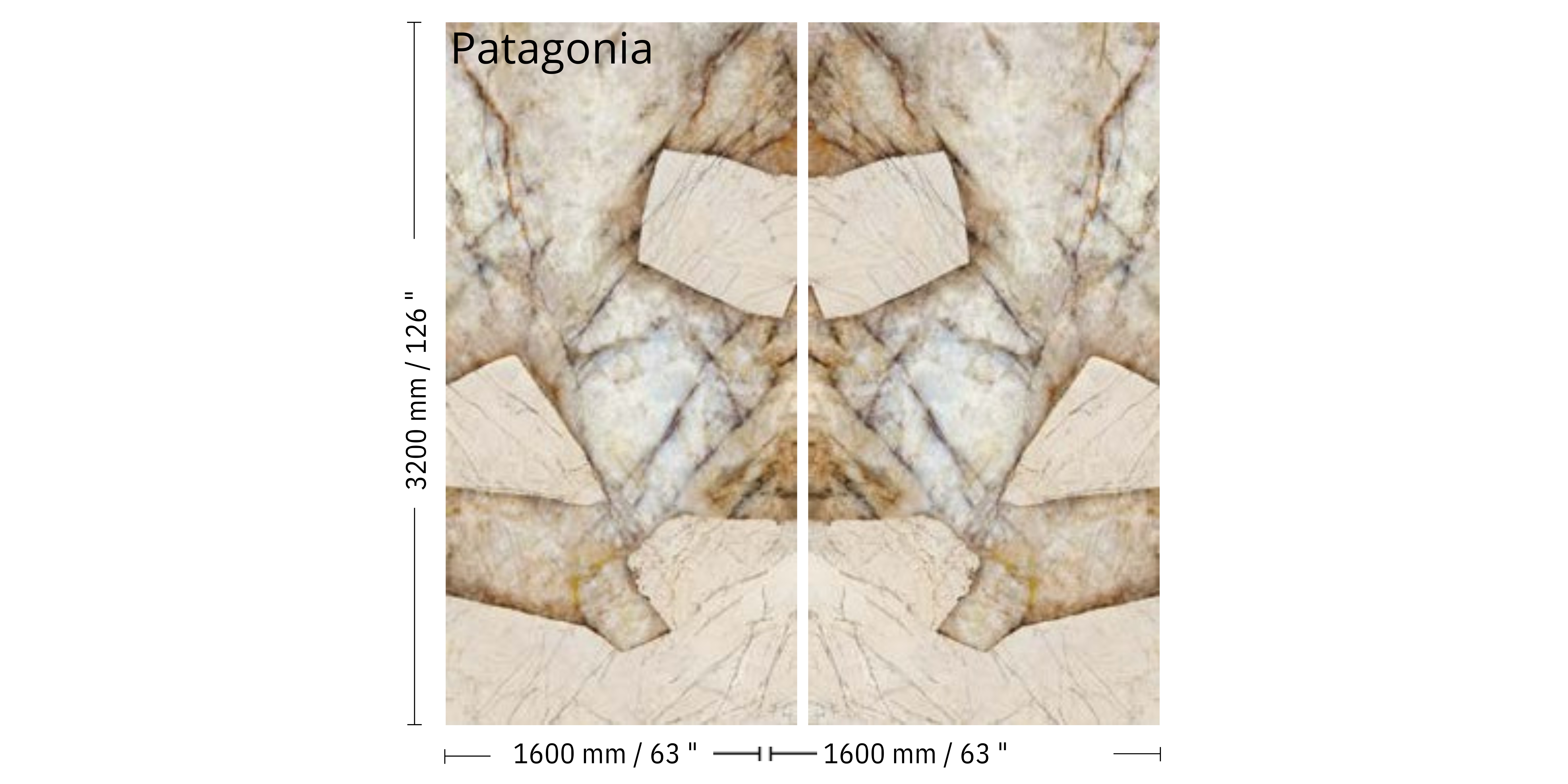 Patagonia - zrkadlenie